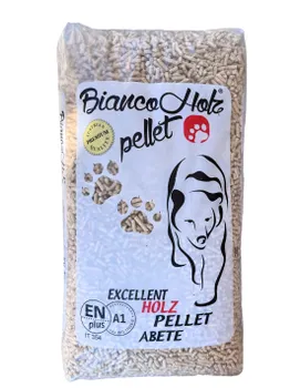 Pellet Bianco Holz ENplus A1 15 kg - immagine 2